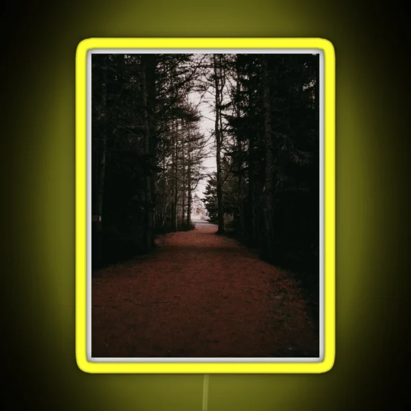 From Darkness To Light Forest Trail V3 RGB Neon Sign