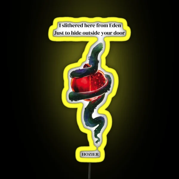 From Eden Hozier RGB Neon Sign