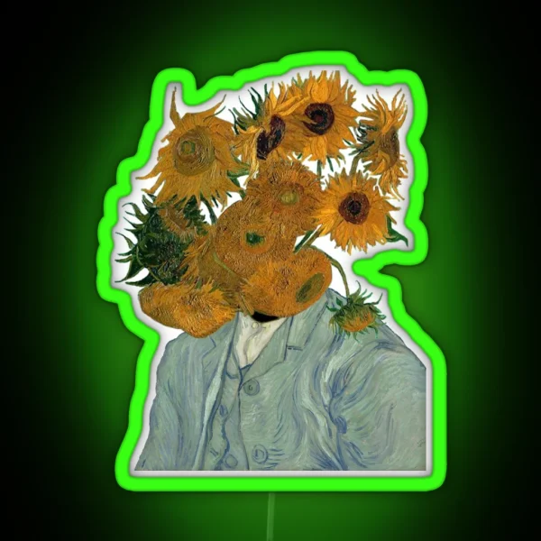 From The Artist Beauty Grows RGB Neon Sign