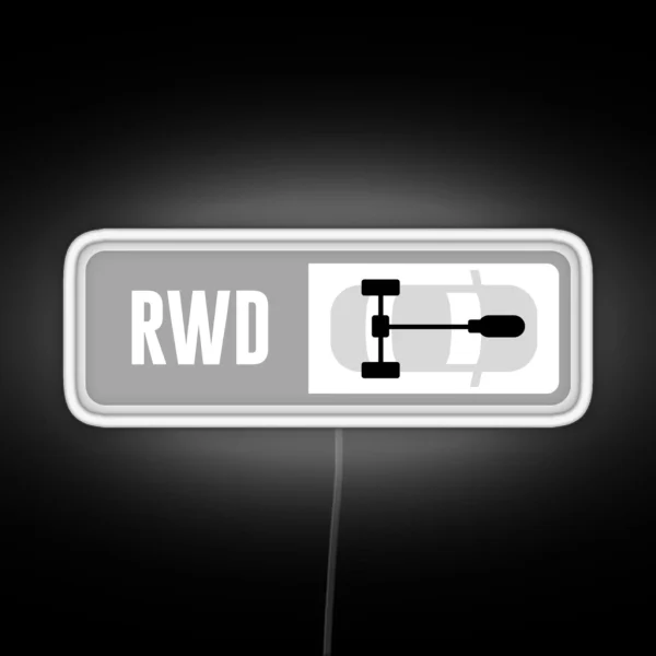 Front Engine RWD Forza Drive Train RGB Neon Sign