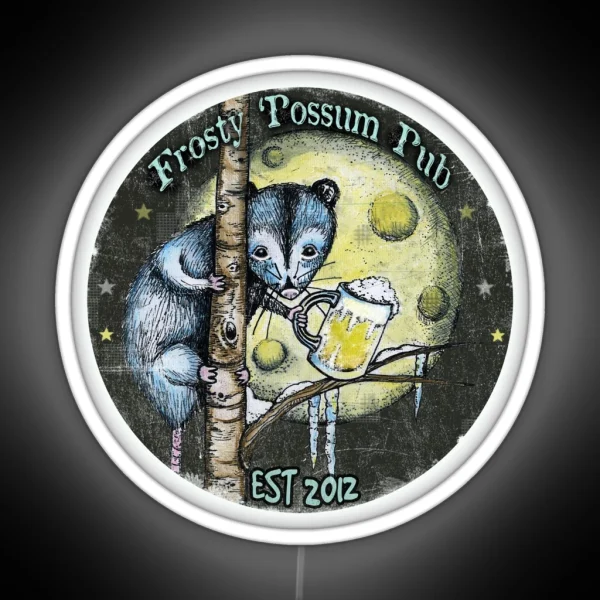 Frosty Possum Pub RGB Neon Sign