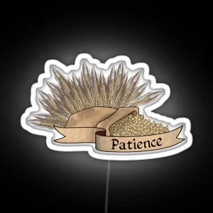 Fruit Of The Spirit Barley Patience RGB Neon Sign