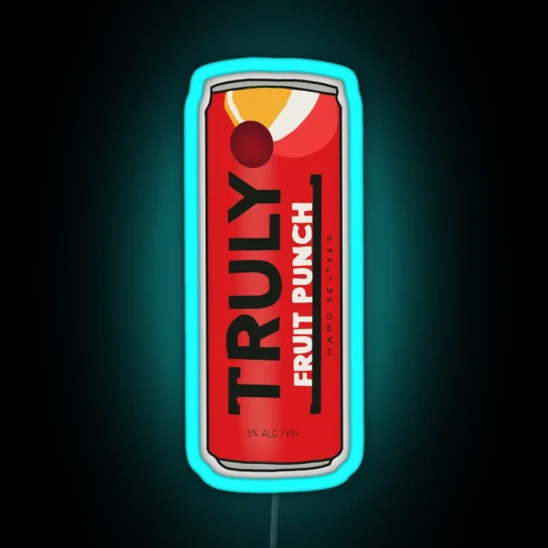 Fruit Punch Truly RGB Neon Sign