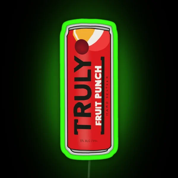 Fruit Punch Truly RGB Neon Sign