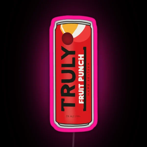 Fruit Punch Truly RGB Neon Sign
