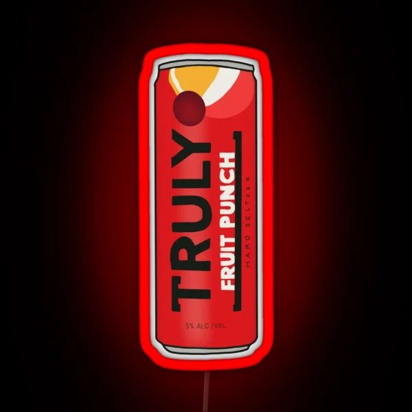 Fruit Punch Truly RGB Neon Sign