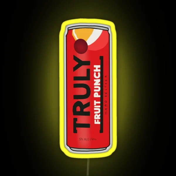 Fruit Punch Truly RGB Neon Sign