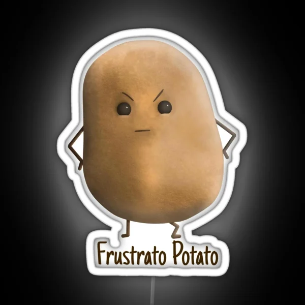 Frustrato Potato RGB Neon Sign