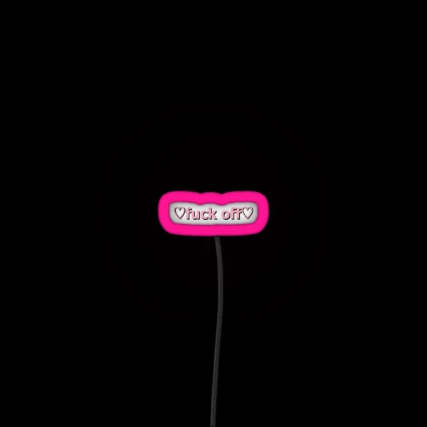 Fuck Off RGB Neon Sign