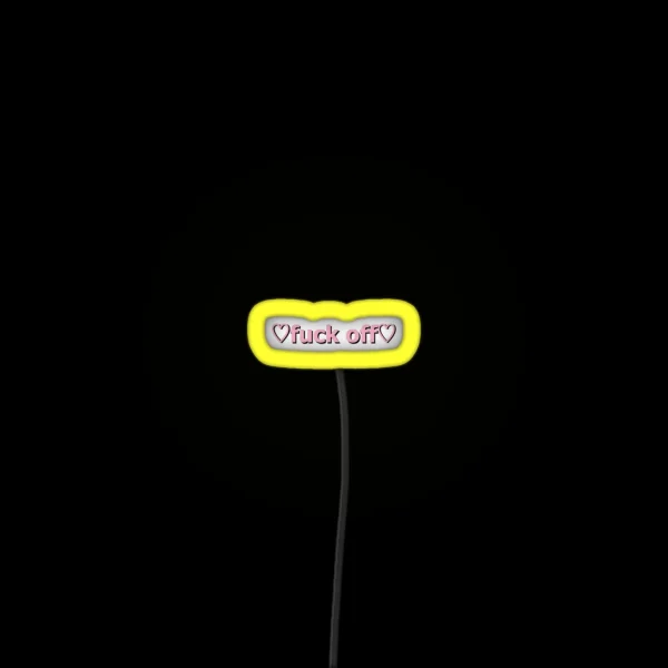 Fuck Off RGB Neon Sign