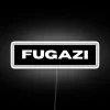 RGB LED Fugazi Sign with Customizable Color Changing Neon Effect Display