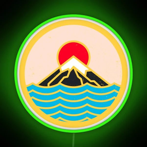 Fuji RGB Neon Sign