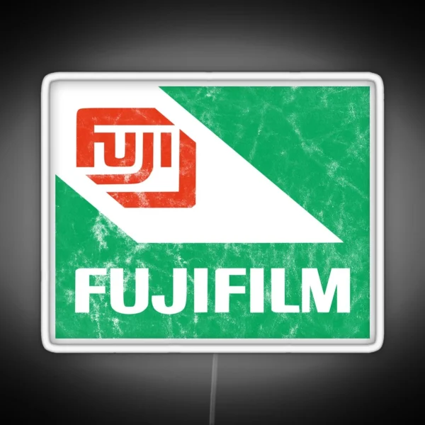 Fujifilm Retro Logo RGB Neon Sign