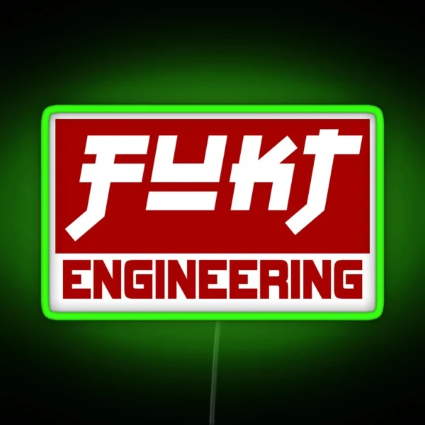 Fukt Engineering RGB Neon Sign