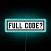 Customizable Full Color RGB LED Neon Sign for Any Room Decoration