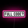 Vibrant Color Changing RGB LED Light Canvas Sign Display Artwork