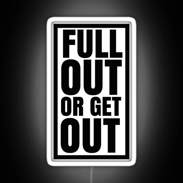 Full Out RGB Neon Sign