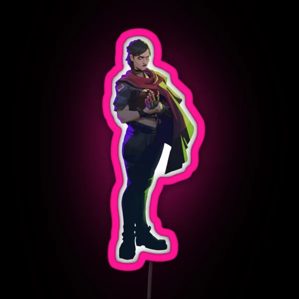 Fullbody Sevika RGB Neon Sign