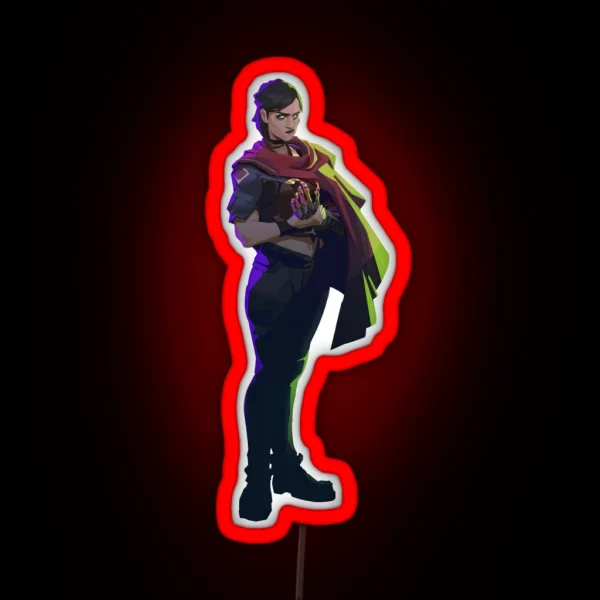 Fullbody Sevika RGB Neon Sign
