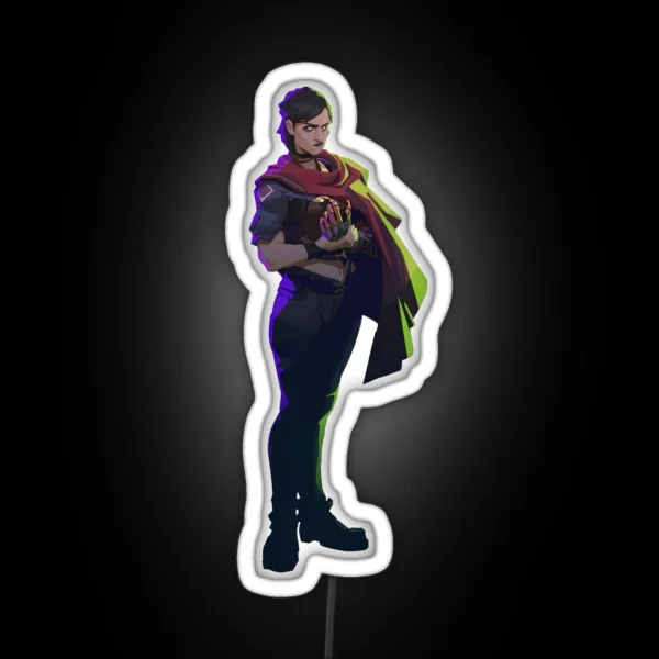 Fullbody Sevika RGB Neon Sign