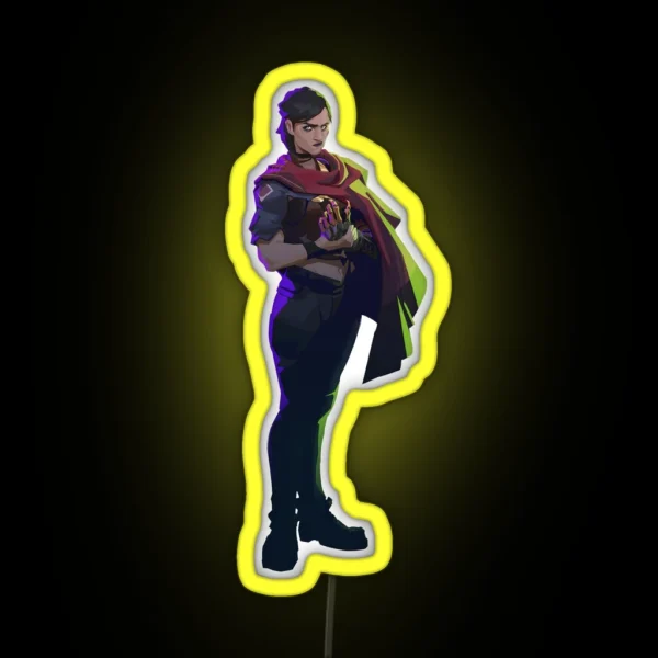 Fullbody Sevika RGB Neon Sign