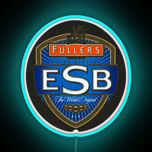 Fuller S ESB Label RGB Neon Sign