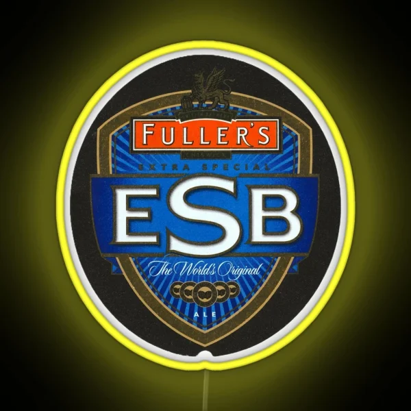 Fuller S ESB Label RGB Neon Sign