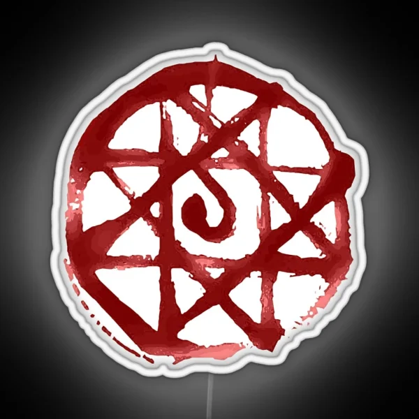 Fullmetal Alchemist Blood Seal RGB Neon Sign