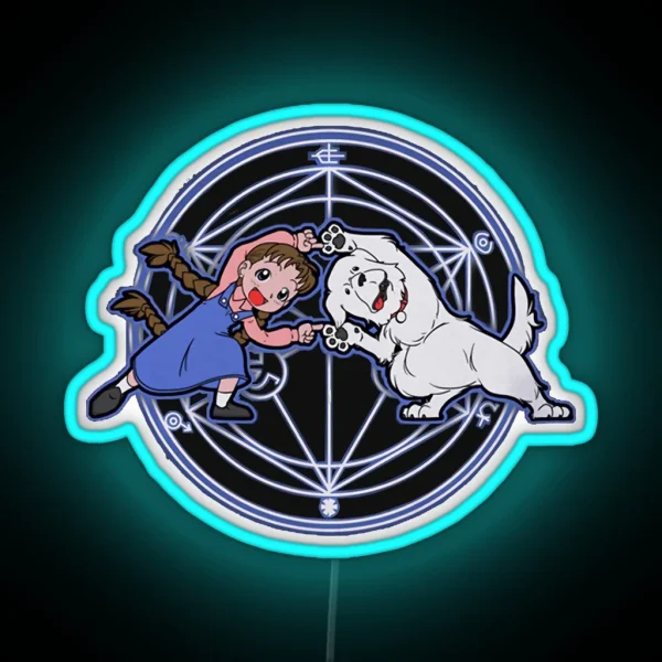 Fullmetal Fusion RGB Neon Sign