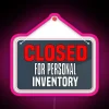 Personalized Neon Recovery Sign for Sober Living Spaces and Support.