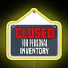 Recovery Support Neon Sign for Sobriety and Addiction AA Meetings