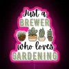 Vibrant Home Decor RGB Neon Sign for Plants and Beer Enthusiasts