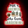 Whimsical home decor for beer enthusiast plant parent quirky vibe.