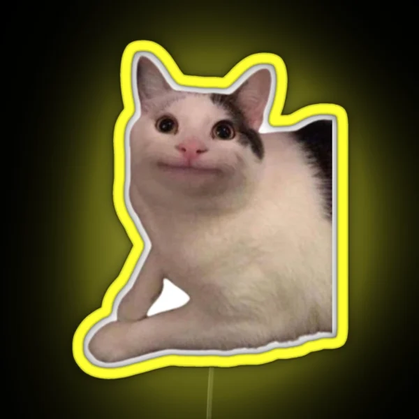 Funny Cat Led RGB Neon Sign