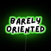 Add humorous pop of color with drunk LED neon sign