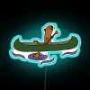 Colorful RGB Neon Sign for Beach Loving Fun and Adventure Vibes