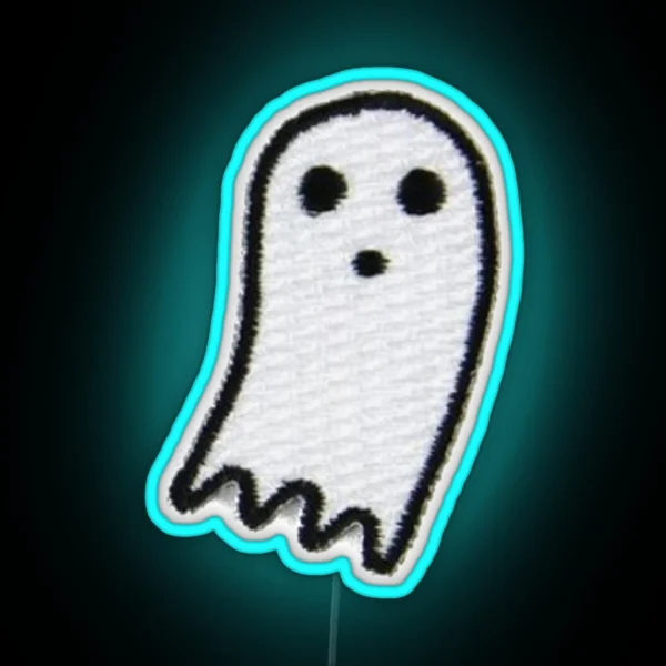 Funny Ghost RGB Neon Sign