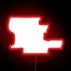 Neon RGB Sign for 'Funny Isn't Happy Hour' Humor Decor
