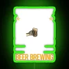 RGB Neon Home Bar Sign with Hilarious Beer Brewing Quote