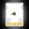 RGB Neon Sign: Hilarious Home Bar Decor for Beer Lovers