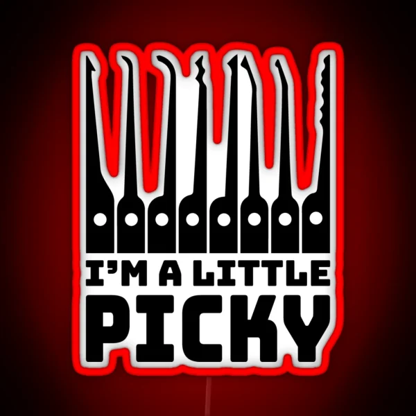 Funny Locksmith Lock Picking Pun RGB Neon Sign