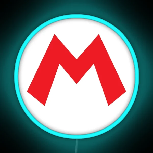Funny M RGB Neon Sign