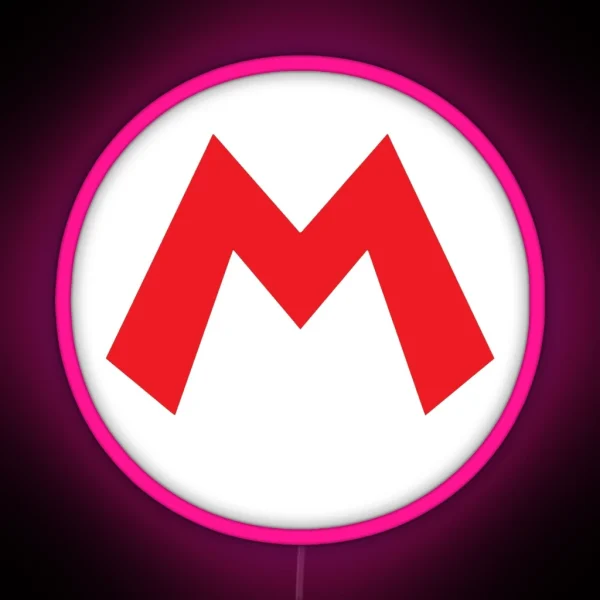 Funny M RGB Neon Sign