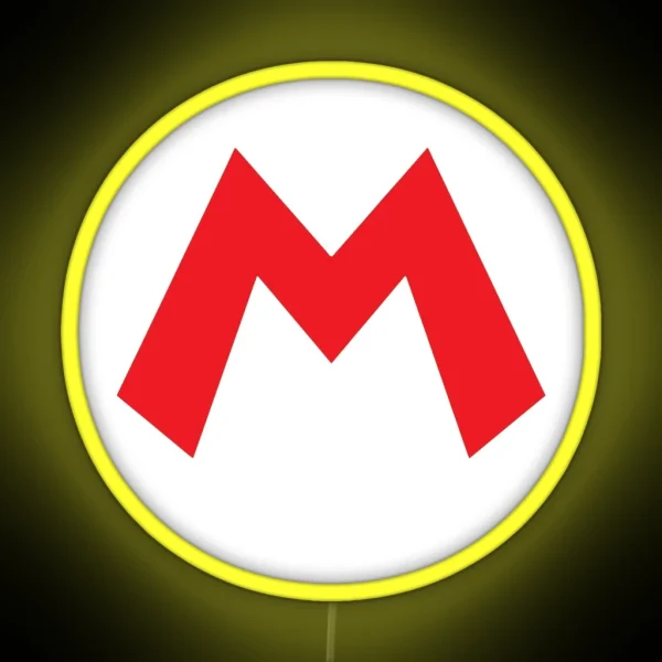 Funny M RGB Neon Sign