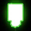 Neon Funny Mega Pint Sign, Unhappy Hours, Humor Bar Decorations