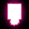 Vibrant RGB LED Sign Displaying Humorous Beer Bar Theme Design