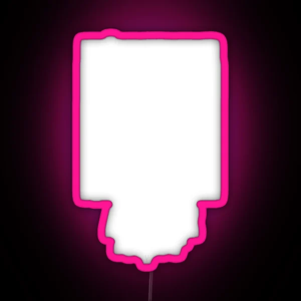 Funny Mega Pint Isn T Happy Hour Anytime Mega RGB Neon Sign