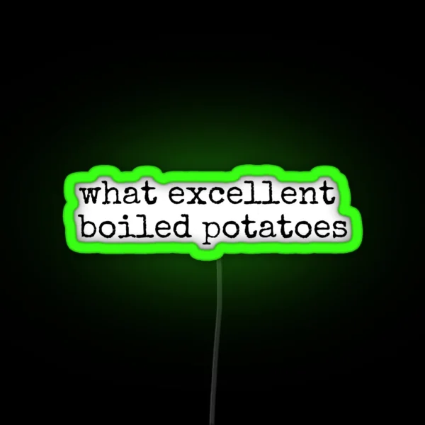 Funny Pride And Prejudice Quote RGB Neon Sign