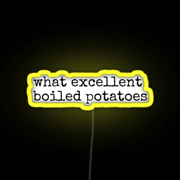 Funny Pride And Prejudice Quote RGB Neon Sign