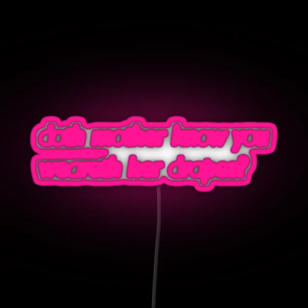 Funny Shakespeare Joke RGB Neon Sign